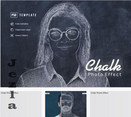 Chalk Photo Effect - 4Y9BMQV