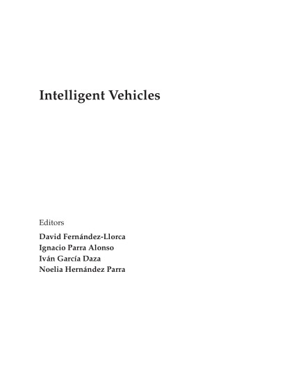 Intelligent Vehicles (2024)