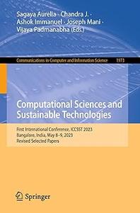 Computational Sciences and Sustainable Technologies First International Conference, ICCSST 2023, Bangalore, India, May