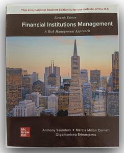ISE Financial Institutions Management A Risk Management Approach