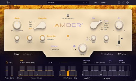 uJAM Virtual Guitarist AMBER 2 v2.3.0 U2B macOS