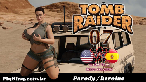 CrazyDad3D - Tomb Raider 7 3D Porn Comic
