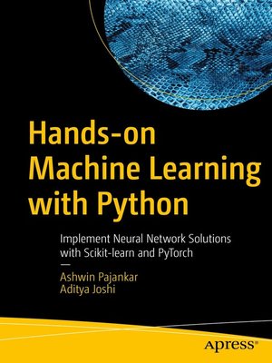 Hands-on Machine Learning with Python by Ashwin Pajankar 112a967f2141c651275554daff32028d