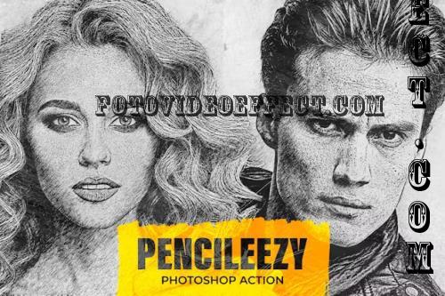 Pencileezy Photoshop Action - 92561745