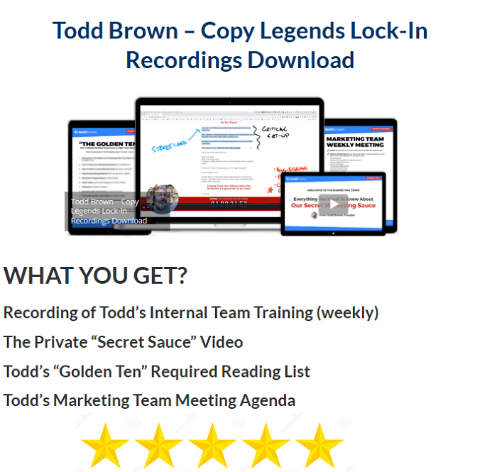 Todd Brown – Copy Legends Lock–In Recordings Download 2024