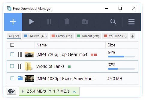 Free Download Manager 6.22.0 Build 5714 Multilingual (x64)