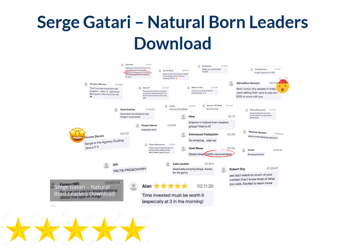 Serge Gatari – Natural Born Leaders Download 2024