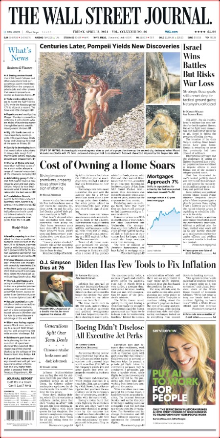 The Wall Street Journal - 12th April