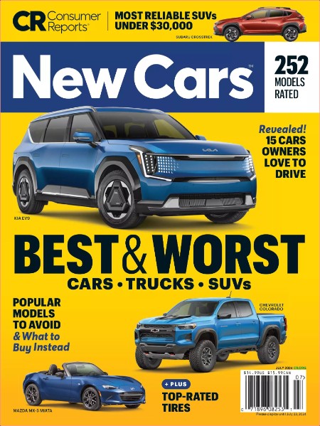 Consumer Reports New Cars - July 2024