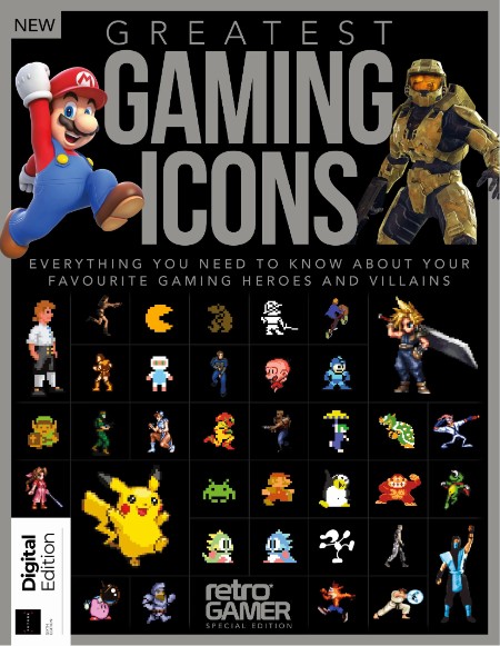 Retro Gamer Presents - Greatest Gaming Icons - 6th Edition - 25 April (2024)