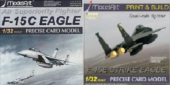 -  McDonnell Douglas F-15E Strike Eagle / F-15C Eagle (ModelArt)