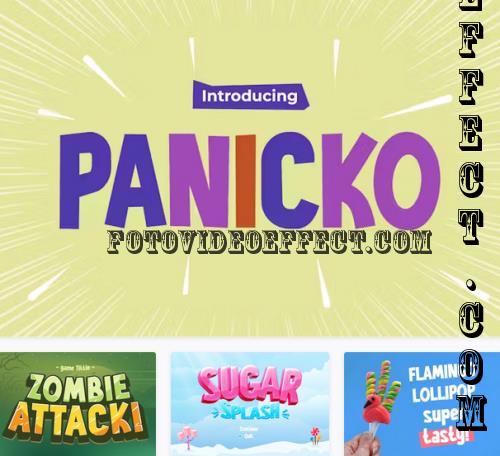Panicko - Playfulness Kids Font - 92523508