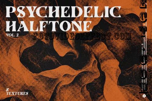 Psychedelic Halftone Textures Vol. 2 - BPLDQ9T