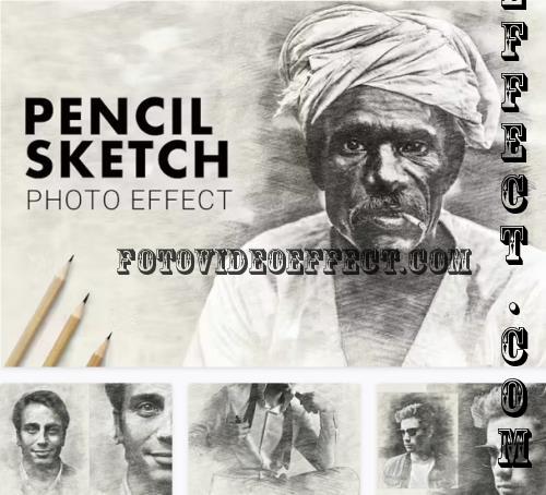 Pencil Sketch Photo Effect - CGWF3NW