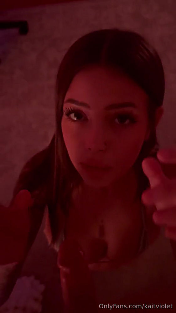 Kait Violet Quick POV Blowjob PPV Video Leaked - [Onlyfans] (FullHD 1080p)