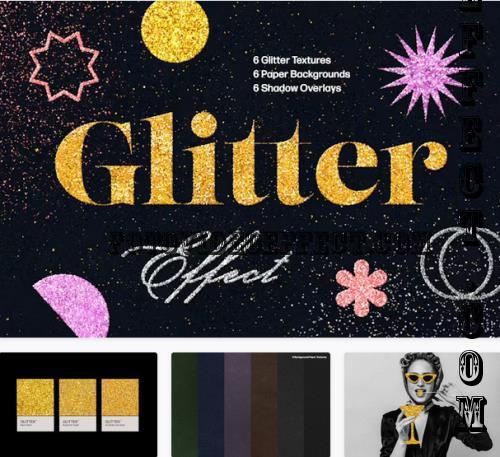 Sparkling Glitter Text & Logo Effect - 99936636