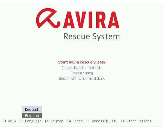 Avira Rescue System 05.2024 Multilingual