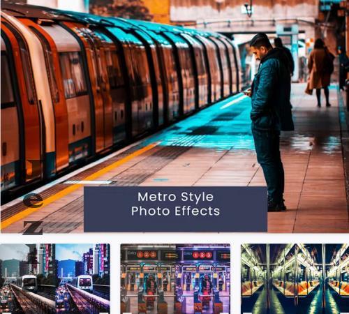 Metro Style Photo Effects - LXWY837