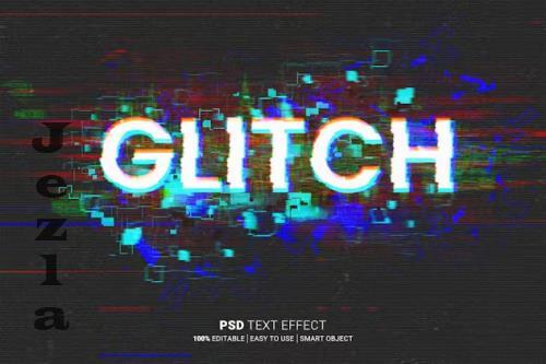 Glitch Editable Text Effect - VHT358Y