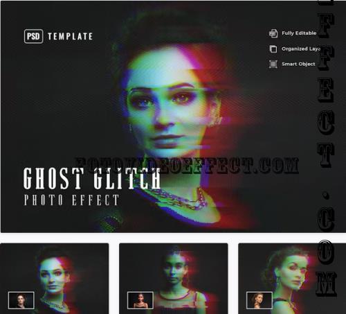 Ghost Glitch Photo Effect - UP8ERK9