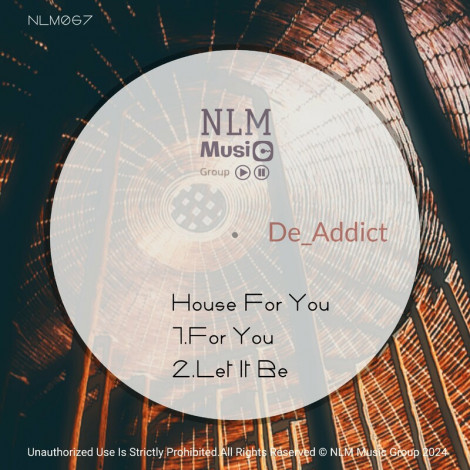 De_Addict House For You EP (2024)