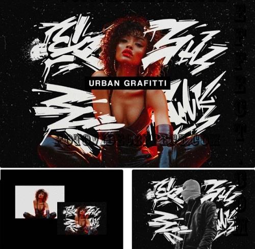 Urban Graffiti Style Photo Effect