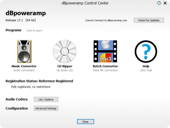 dBpoweramp Music Converter Reference 2024.05.01