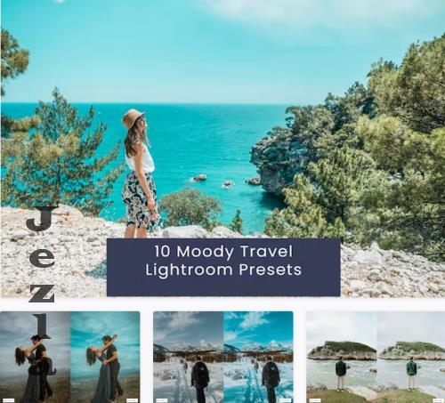 10 Moody Travel Lightroom Presets - BLRU8GY