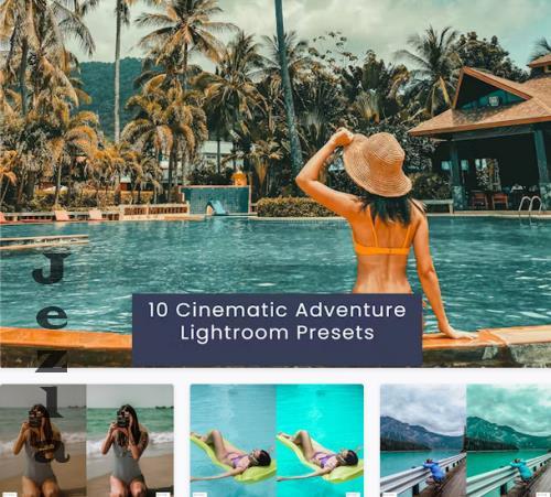 10 Cinematic Adventure Lightroom Presets - KMKSV7G