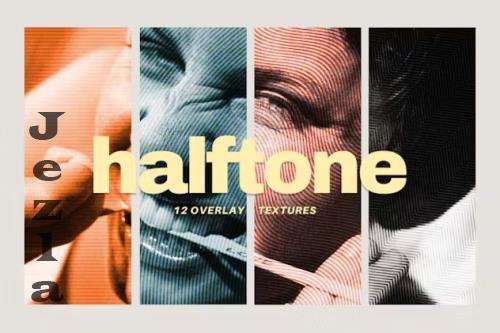 12 Halftone Overlay Textures - VSWAEYG