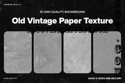 15 Old Vintage Paper Texture - DEDNJ8A