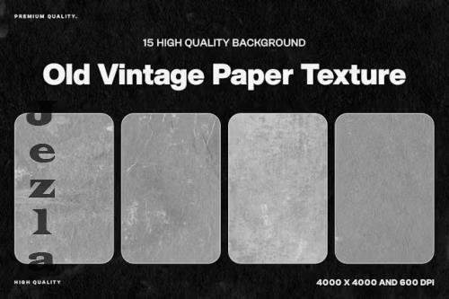 15 Old Vintage Paper Texture - DEDNJ8A