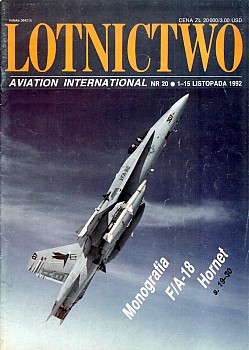 Lotnictwo Aviation International 1992 Nr 20