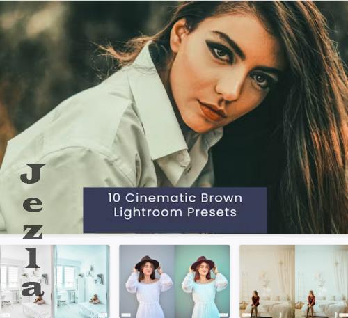 10 Cinematic Brown Lightroom Presets - J76W8BF