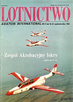 Lotnictwo Aviation International 1992 Nr 19