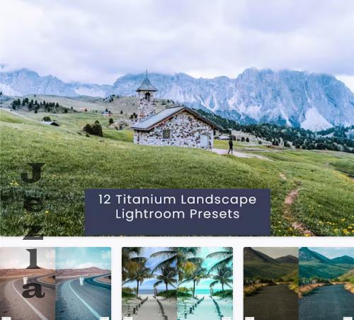 12 Titanium Landscape Lightroom Presets - 7NLRBFU