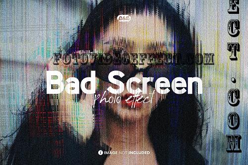 Bad Screen Photo Effect - XY5ZZ2X