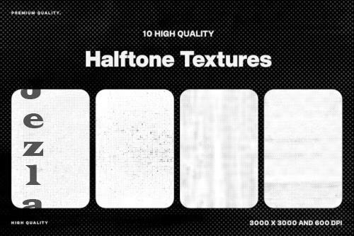 10 Halftone Textures - UX83A2U