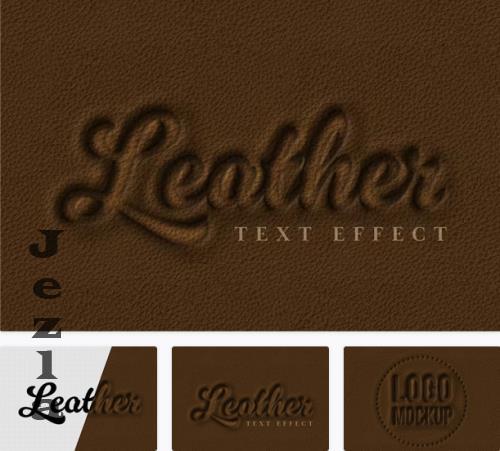 Embossed Leather Texture Effect - 4YQUB76