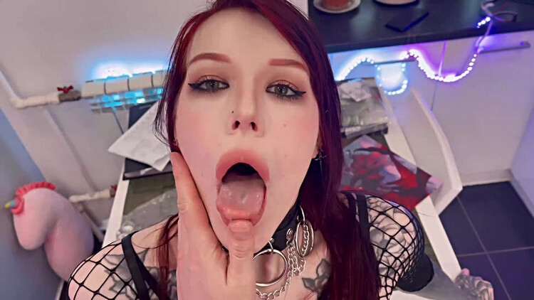 megaplaygirl - Fucking rough with goth girl POV blowjob