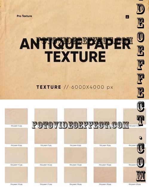 20 Antique Paper Texture HQ - 95135944