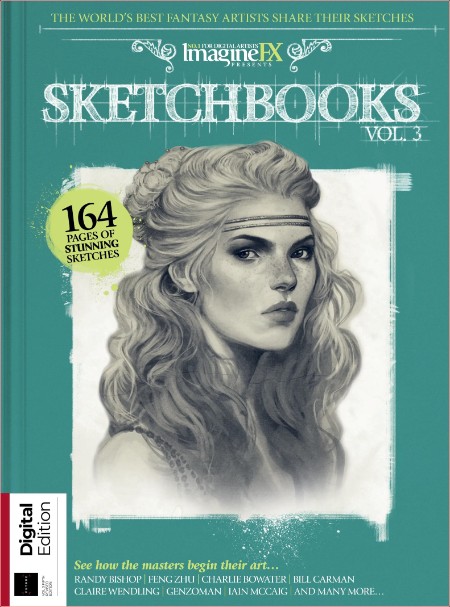 ImagineFX Sketchbook Vol3 5th Revised Ed 2024