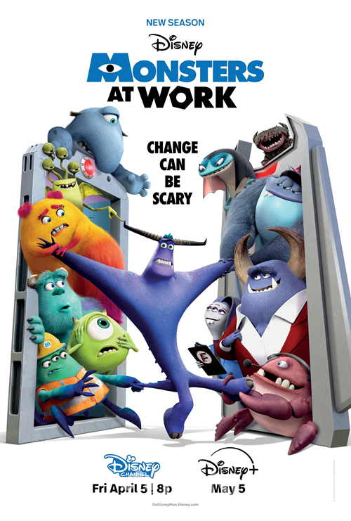 Potworna robota / Monsters at Work (2024) [Sezon 2] PLDUB.720p.DSNP.WEB-DL.DD5.1.XviD-H3Q / Dubbing PL