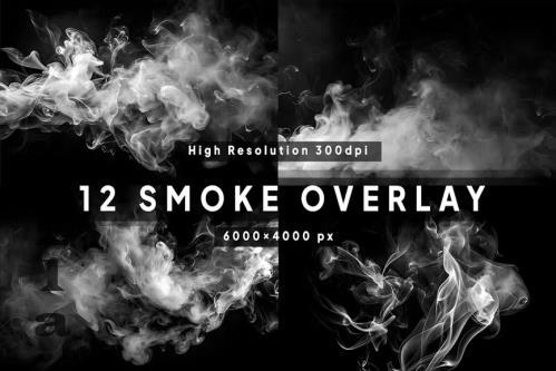 Realistic Cinematic Smoke Overlay - 7PNJGT7