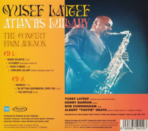 Yusef Lateef - Atlantis Lullaby: The Concert From Avignon (1972)(2024) Lossless