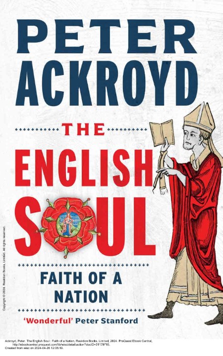 The English Soul by Peter Ackroyd