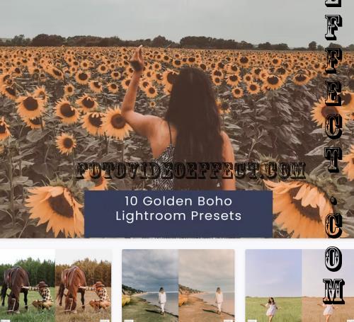 10 Golden Boho Lightroom Presets - TQ7FWWF