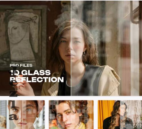 10 Glass Reflection Effect - KB5B5GU