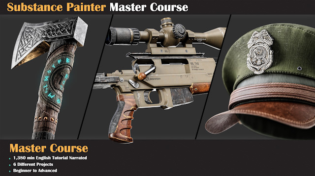 Substance Painter Master Course 3956657c8ea561a34eb5b3aae11d9d3c