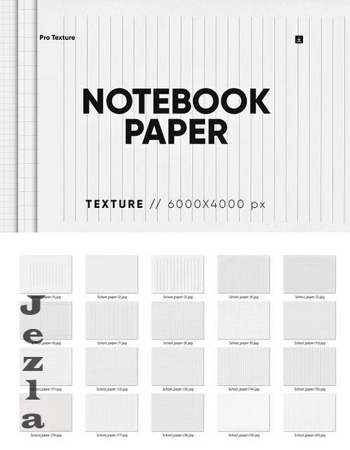 20 Notebook Paper Texture - 95146707